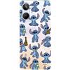 LA CASA DE LAS CARCASAS Custodia per Realme 10 ufficiale di Lilo & Stitch Pattern trasparente per proteggere il tuo cellulare. Cover Realme in silicone flessibile con licenza ufficiale Disney