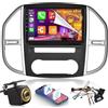 Techschermo [2+64G]Autoradio Android 13 per Mercedes Benz Vito 3 W447 2014-2020 con Carplay wireless e Android Auto, Radio touchscreen da 10.1 pollici con WiFi GPS DSP FM/RDS Radio SWC+ Telecamera di backup AHD