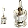 Hztuang 10 pezzi BNC Crimpatura Dritto Finestra Spina Maschio per RG174 RG316 RG179 Cavo Adattatore 50 Ohm