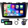 VECHTEL 4G&128G 9 Autoradio per Suzuki Swift 2011-2017/Ertiga 2012-2017 con Carplay Android Auto Wireless Android 15,Bluetooth RDS/FM Radio,Wi-Fi GPS Navi,Telecamera posteriore AHD