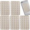 Generisch Supporto antiscivolo per cellulare con ventosa, 5 pezzi, custodia in silicone con ventosa, 24 ventose per telefono cellulare, custodia in pelle antiscivolo, ventosa, supporto magnetico per cellulare