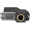 Misayaee HD Telecamere posteriori Retrocamera D'oro Telecamera (1280x720p) Retromarci Telecamera impermeabile Visone Notturna per VW EOS 1F Amarok 2H Golf Ⅵ 6 5K Passat B7 Beetle Seat Leon/Seat Leon 3