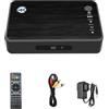 Ptdfjspt Lettore Multimediale Ultra HD 4K per Auto TV SD MMC RMVB MP3 USB HDD Esterno U Disco Multimedia Media Player Box Spina UE