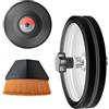 Generic Kit di pulizia per vinile - Protezione per etichette LP, Protezione per pulizia album LP | Protezione per la pulizia delle etichette dei dischi audio, semplice da usare, resistente all'acqua, con