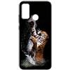 Mixroom - Cover Custodia Back case In TPU Silicone Morbida Per TCL 30SE Fantasia Tigre Nuota P222