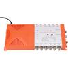Annadue Amplificatore di Distribuzione 'antenna TV, Splitter a Cascata a 12 Canali per il CATV, Supporta il Filtro 4G LTE (Spina europea 200-240 V)