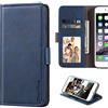 Shantime Elegante Custodia Portafoglio in Pelle Compatibile con Ulefone Armor X8i, Flip Magnetico Antiurto, Slot Carte e Porta Foto Stand(Blu)