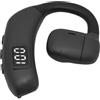Generic Auricolare Bluetooth senza fili da appendere, senza fili Bluetooth 5.4 Auricolare a conduzione d'aria orecchio aperto cuffia singola auricolare Bluetooth riduzione del rumore Sport wireless orecchio