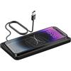 Generico Caricatore Del Telefono Cellulare Wireless Per La Pad Di Caricamento Delle Auto 15 W Caricatore Di Auto Wireless Intelligente, Ultra-slender, Del Caricabatterie Per Auto, Tappetino Di Caricamen