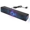 Generico Soundbar TV | Home Theater con Soundbar - Senza Fili Con Bassi Profondi E Volume Potenziato Per TV, Laptop, Proiettori, Computer Da Gioco E Desktop
