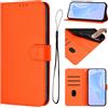 Jiajihua Cover Compatibile con Oppo A5 Pro 5G PKP110,Compatibile con Oppo A5 Pro 5G PKP110 Slot per schede con chiusura magnetica Orange