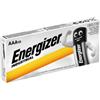 ENERGIZER 636106 Batteria Industriale, Confezione da 10, Alcaline, 1.5V, AAA, Positivo sollevato e negativo piatto, 10,5 mm (10 pezzi)