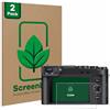 ScreenLeaf 2 Pezzi Pellicola protettiva per Leica D-Lux 8 [Proteggi Schermo Sostenibili, Clear, Antigraffio]