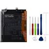 Swark Batteria di ricambio BM59 da 4900 mAh, compatibile con Xiaomi 11T 2108111RG con set di attrezzi