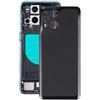 Generic Copertura di ricambio per batteria posteriore in vetro per Oppo Find X3 Pro, custodia posteriore per telefono Oppo Find X3 Pro, parti di riparazione (nero)