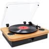 Denver VPL-230 VPL-230 - Giradischi in vinile con altoparlanti stereo, con Bluetooth, registrazione USB e SD, ingresso AUX e uscita RCA, VPL-230