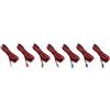 service_parts 7X Pieces Cavi per altoparlanti Speaker Sound Red Black Wires Cords Cables Compatible For SONY Home Cinema