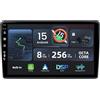 BXLIYER - 8G+256G, 8-Core - Android 12 IPS Autoradio Per Fiat Ducato/Citroen Jumper/Peugeot Boxer - Senza fili Carplay + Android Auto - Camera & MIC - DAB Volante 360-CAM Fast-Boot - 9 Pollice 2 Din