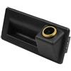 Misayaee HD Telecamere posteriori Retrocamera D'oro Telecamera (1280x720p) Retromarci Telecamera Visone Notturna per A4 A6 S5 Q5 Q3 2010-2015 Caddy Golf 6 Passat B5 B6 3C B7