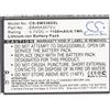 TCTK TECHTEK Batteria 1100mAh compatibile con [Samsung] Galaxy Chat, Galaxy M Pro 2, M Pro II, Pocket, Pocket Neo, Plus, Y, Y Duos, GT-B5330, GT-B5330L, GT-B5510, GT-B7810, GT-S3350CWAXEU, GT-S5300, GT-S5