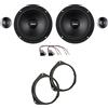 IPNOSIS Kit 4 Casse AXTON ATC165S per Fiat Ducato dal 2006 con 2 Supporti Anteriori e 2 Connettori