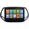 Generico ESTOCK1 ANDROID 14 8CORE COMPATIBILE PER JEEP COMPASS Carplay integrato 4 GB DI RAM 64 DI ROM 2 din 10 pollici Car Tablet Radio Multimedia GPS stereo