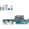 Eutoping Porta di Ricarica USB per Wiko Power U20 Dock Connector Charger Board Flex Cable Assembly Sostituzione con Strumento