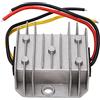 Eujgoov Convertitore Convertitore da DC A DC, Convertitore da 12 V A 5 V Convertitore Riduttore di Tensione DC 12 V 24 V A DC 5 V 10 A Trasformatore per Veicolo