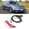 Aramox Cavo Adattatore Ingresso AUX per Auto Jack 3,5 Mm Cavo Uscita Automatica per Z4 E85 X3 E83 X5 E53 E39 E60 E61 E63 E64 Porte Connettore Femmina Ad Alta sensibilità
