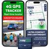 MYLOC8 GPS Tracker by Myloc8 - Universal GPS Tracker for Vehicles, Kids, and Luggage, Car Tracking Device, 4G LTE, Real-Time Updates for Trucks, Trailers, Bikes, Hidden with Magnet, Subscription Required
