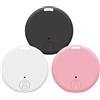 Vgvgaj 3 Pezzi Localizzatore GPS Cane, Perdita Telefono Cercatore Allarme Trova chiavi, Localizzatore Di Chiavi, Localizzatori Di Oggetti Portachiavi GPS Tracker