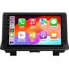 KGAIXN Autoradio Android 13 2 DIN 9 Pollici Touch Screen per Audi Q3 1 8U 2011-2018 Lettore Multimediale con Carplay Senza Fili Navigazione GPS WiFi 4G Bluetooth USB FM RDS Schermo Auto(A1 2+32G)