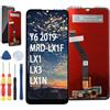 Yuxyiony Nuovo Schermo di Ricambio Per Huawei Y6 2019 MRD-LX1F LX1 LX3 LX1N Display LCD Riparazione Dello Schermo e Strumento di Ricambio Accessori