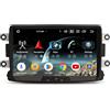 GONFEN 8-Core 4GB+64GB Android 14 DAB+ Autoradio per Renault Dacia Logan Lodgy Duster Sandero Dokker con GPS Navigatore Supporto senza fili CarPlay Android Auto WiFi 4G DSP Bluetooth USB CANBus 8 Pollici IPS