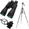 Generic Binocolo telescopio 10-380x100 potente binocolo a lungo raggio telescopio zoom HD BAK4 ad alto ingrandimento professionale per la caccia, 5