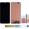 swark AM-OLED Display compatibile con Samsung Galaxy M31 SM-M315 (nero senza cornice), display LCD touch screen digitizer assembly vetro + strumenti