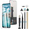 RongZy Display per Motorola Moto G13 Moto G14 LCD Touch Screen Digitizer Interno per Motorola Moto G13 Moto G14 Assemblea di Ricambio con Kit di Strumenti (nero)