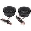 Tyenaza Altoparlante Audio, Coppia di Altoparlanti Tweeter per Auto 12V 120W 91DB Tweeter per Auto Generale Mini Dome Audio Altoparlante Tweeters