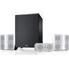Teufel CONSONO 35 Mk3 Power Edition 5.1 Set - Diffusori home cinema con potente subwoofer, satelliti hi-fi, sistema audio surround - bianco