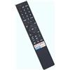 AULCMEET Telecomando vocale di ricambio ERF3A72, fit for Hisense ULED Smart TV 50U7QF 55U8QF 65U7QF 65U8QF 55U7QF