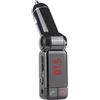 Tenlacum PTCM BV06, adattatore trasmettitore per radio FM stereo Bluetooth wireless digitale per auto, caricatore per auto a mani libere bluetooth con chiamata e porta di ricarica USB fino a 2 A