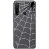 Tumundosmartphone Custodia Gel TPU 100% Trasparente per Xiaomi Redmi Note 8T Design Araña Disegno