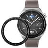 kwmobile Pellicola Protettiva Smartwatch Compatibile con Huawei Watch GT3 Pro (46mm) Protezione - Protettore Schermo - Anti Impronte Antiurto - Set 2 Pezzi