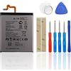 SwarKing Batteria di ricambio compatibile con LG K510 K51S LM-K410BMW LM-K510BMW LM-K510HM BL-T49 con toolkit