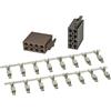 tomzz Audio 5800-126 Set di montaggio per alloggiamento connettore ISO altoparlante di potenza incl. contatti per cavo autoradio