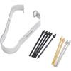Acouto 9 Pezzi di Penna Touch Pennini in Metallo Punte di Ricambio per Penna Touch in Acciaio Inossidabile per Tablet Tab S9 S9 Ultra S8 S7 FE per Smartphone S22 S23 S24 Ultra S10 S9FE+ Incluso S7