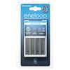 Panasonic eneloop, caricatore base, per 2/4 pile NiMH AA/AAA