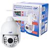 PNI Videocamera di videosorveglianza PNI IP652W WiFi PTZ 1080p 2MP 5X Zoom ottico H265 slot microSD Visione notturna 50m IP66 Allarme rilevamento movimento Comunicazione audio bidirezionale