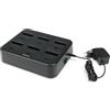 Retevis RT622P Walkie Talkie Caricatore, Caricatore a Più Unità a Sei Vie, Compatibile Con Retevis RT622P B63H B63S Radio Bidirezionale (1 pacchetto)