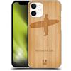 Head Case Designs Surf Wood Sport Estremi Collezione 2 Custodia Cover Dura per Parte Posteriore Compatibile con Apple iPhone 12 Mini